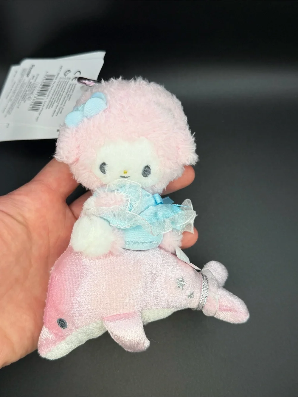 Sanrio The Dolphin series My Sweet Piano keychain/plush sp24